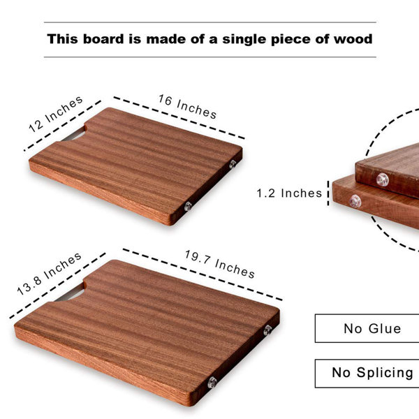 1 2 inch thick wood cutting board